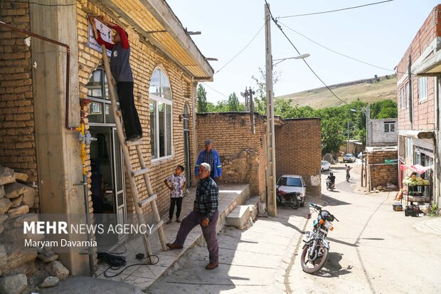 اردوی جهادی اصناف در روستای «طراقی ترک»