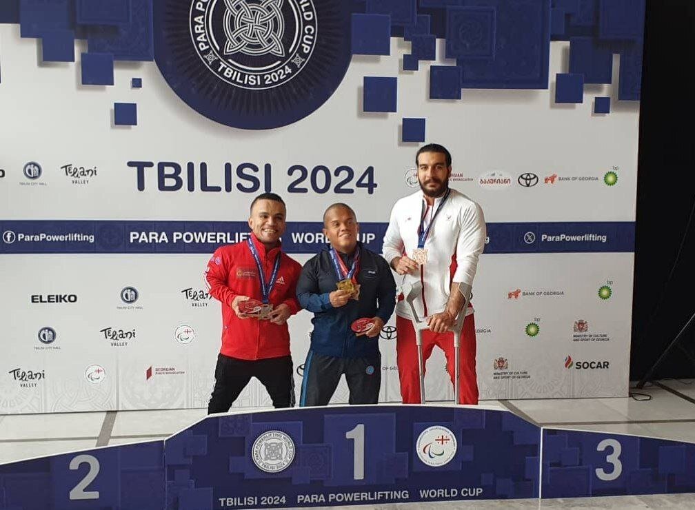 Iranian powerlifter Bakhtiar snatches bronze at World Cup 2024