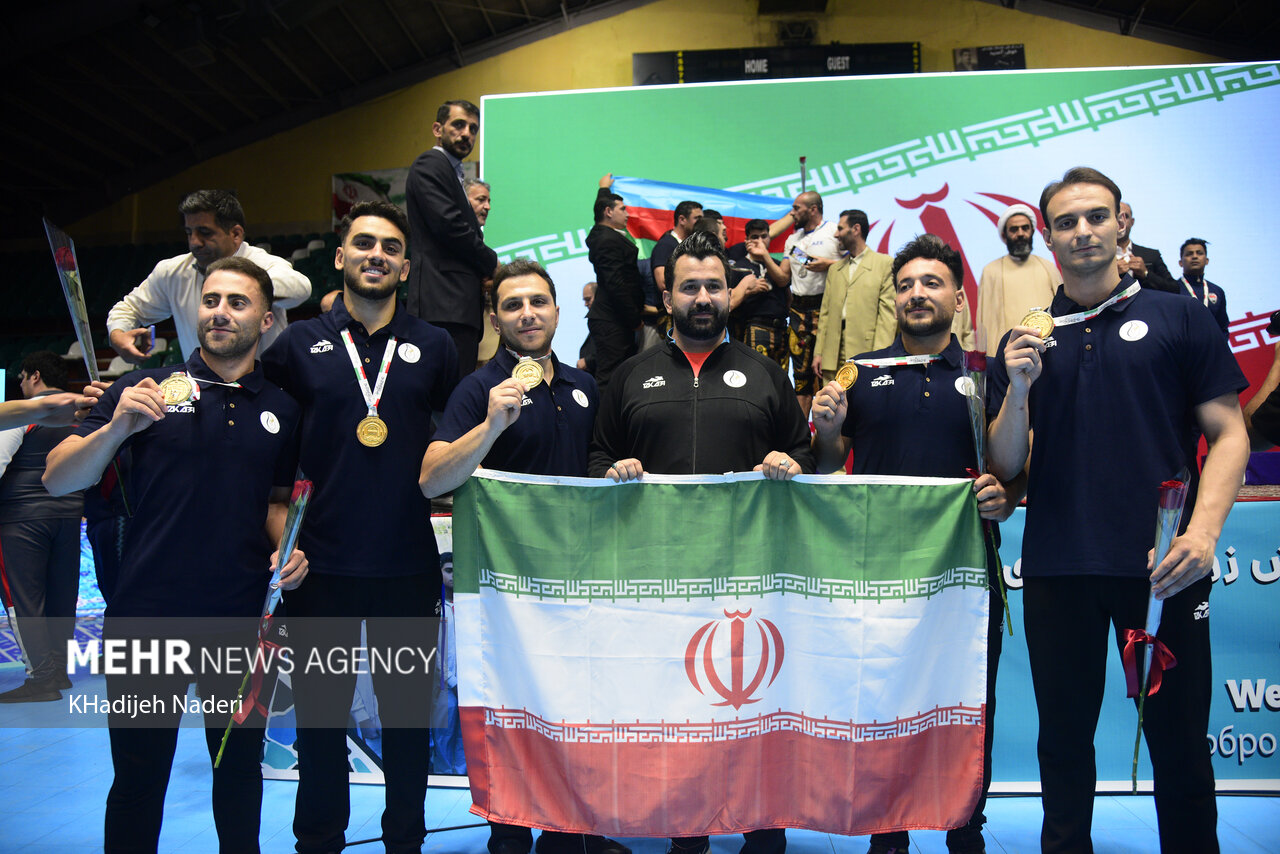 «ایران» قهرمان مسابقات جهانی ورزش زورخانه‌ای شد