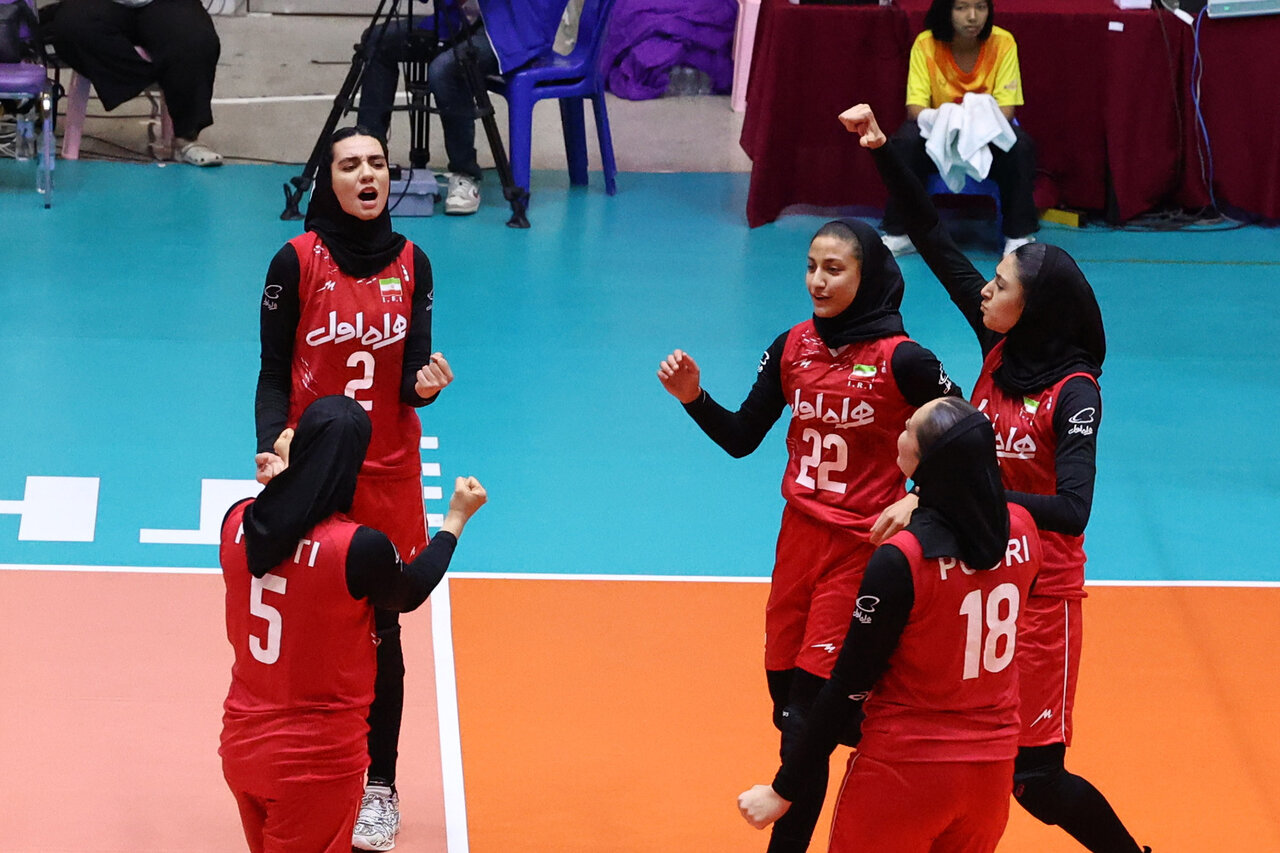 Iran U18 women volleyball