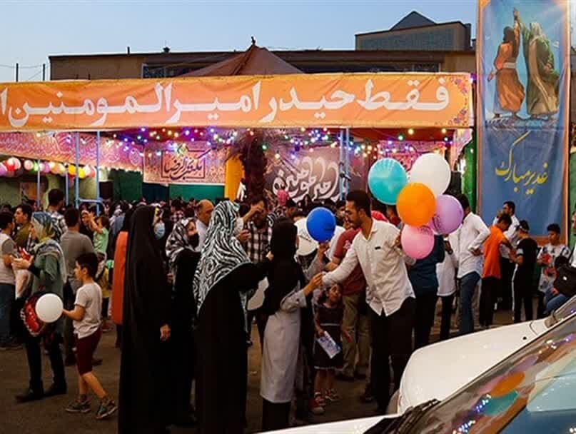 جشن یک کیلومتری غدیر در قوچان برگزار می‌شود