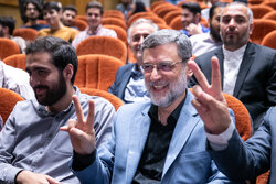 Ghazizadeh Hashemi election speech at Tehran University