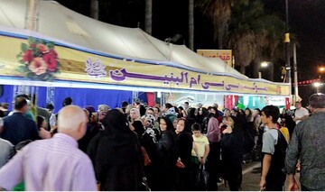 برپایی موکب عید غدیر در نوشهر