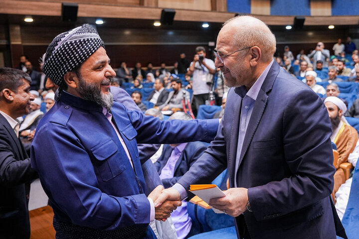 نشست « محمد باقر قالیباف » با علما و بزرگان اهل سنت