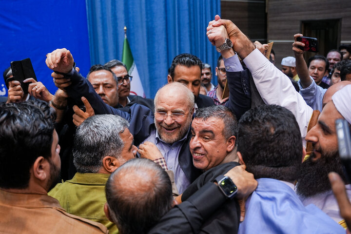 نشست « محمد باقر قالیباف » با علما و بزرگان اهل سنت