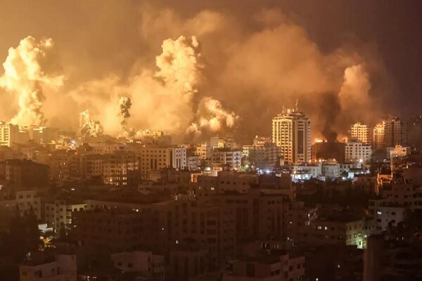 VIDEO: Bombing of Gaza by Zionist fighters 