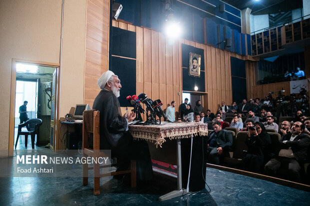 سخنرانی انتخاباتی حجت الاسلام پور محمدی در دانشگاه تهران