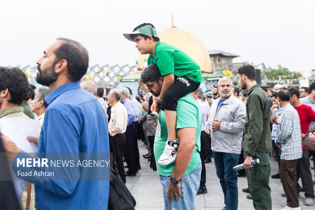 اجتماع هواداران سعید جلیلی در میدان امام حسین (ع)