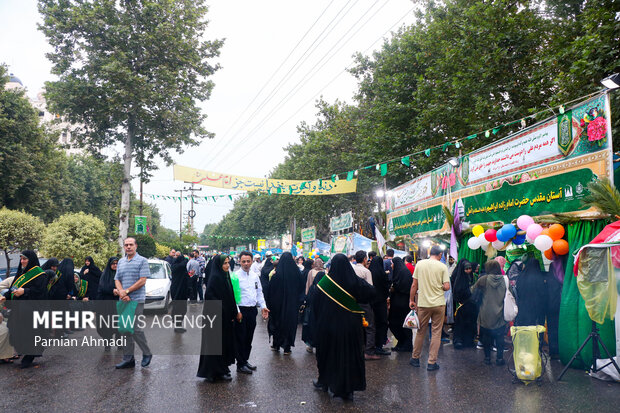 جشن بزرگ غدیر در شهرستان هزارسنگر آمل