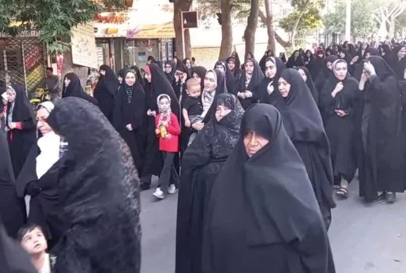 راهپیمایی خانوادگی غدیر در شهر کاخک