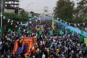 تہران، عید غدیر کی مناسبت سے دس کلومیٹر طویل جشن