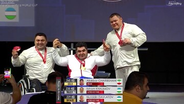Gharibshahi wins gold at 2024 Para Powerlifting World Cup