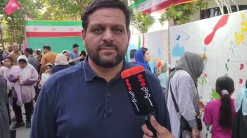 بوم‌های نقاشی «انتخاب» در مهمونی غدیر بجنورد