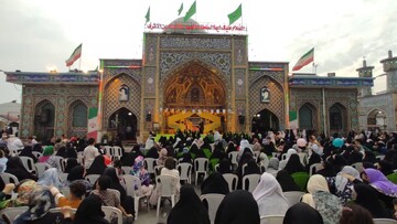 جشن عید غدیر در حرم سلطان سید جلال الدین اشرف آستانه اشرفیه