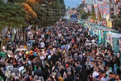 مشارکت ۱۱۰ موکب پذیرای در مهمانی کیلومتری رهروان غدیر زنجان
