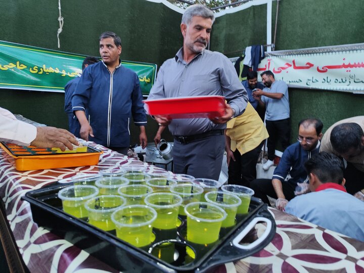 مهمانی کیلومتری عید غدیر در تبریز