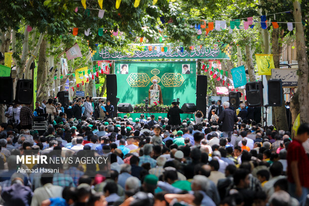 شکوه مردمی غدیر در گلستان؛ استمرار پیامی برای وحدت و ولایت