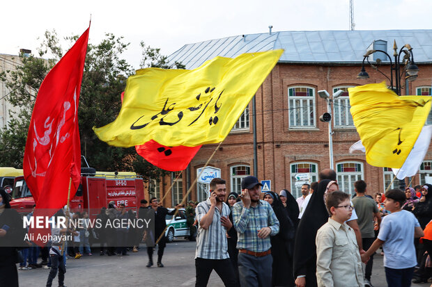 مهمونی سه کیلومتری غدیر در ارومیه