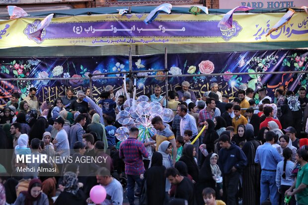 Zencan'daki Gadir Bayramı kutlamasından fotoğraflar
