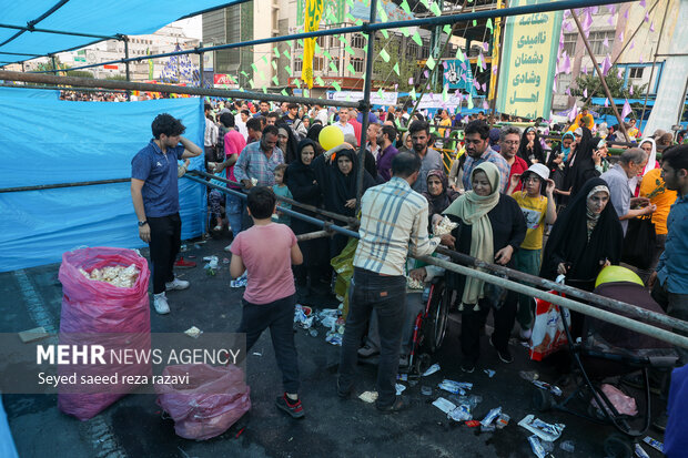 مهمونی کیلومتری عید غدیر
