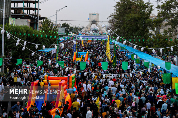 Tahran'da, Gadir Bayramı büyük coşkuyla kutlandı