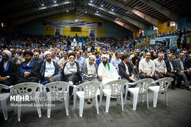 اجتماع بزرگ حامیان«مسعود پزشکیان» قزوین