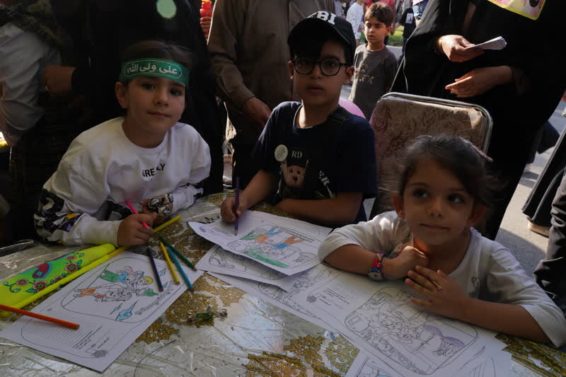 کوچولوها در مهمانی بزرگ «غدیر» خرم‌آباد
