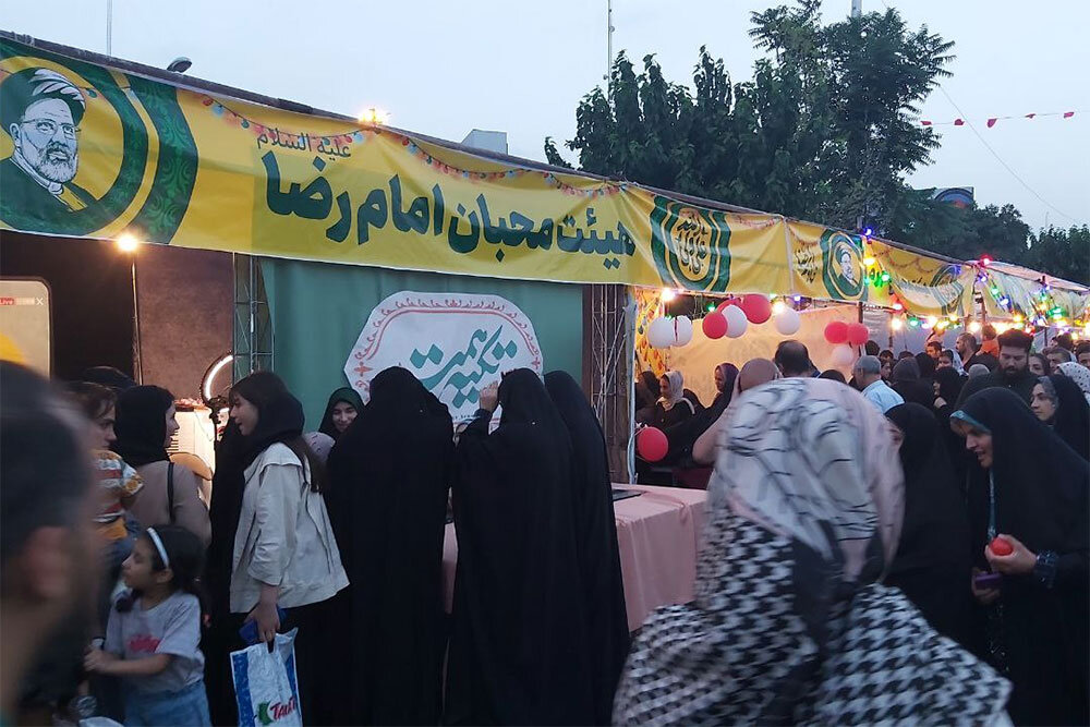 مهمونی کیلومتری غدیر در گلستان