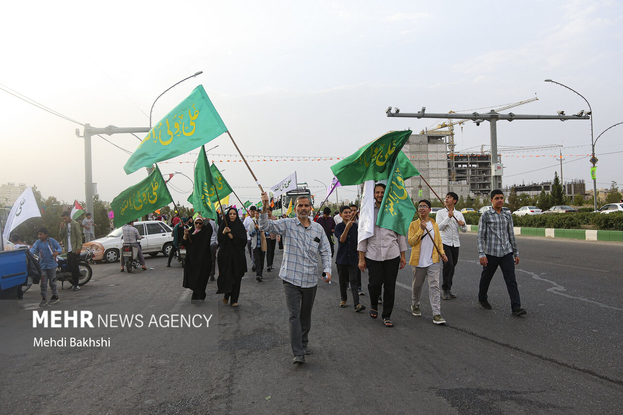 بیعت مردم قم با امام زمان (عج) در روز عید غدیر