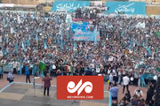 تجمع انتخاباتی پزشکیان در تبریز