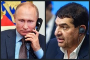 Putin, Mokhber call energy coop. , infrastructure project