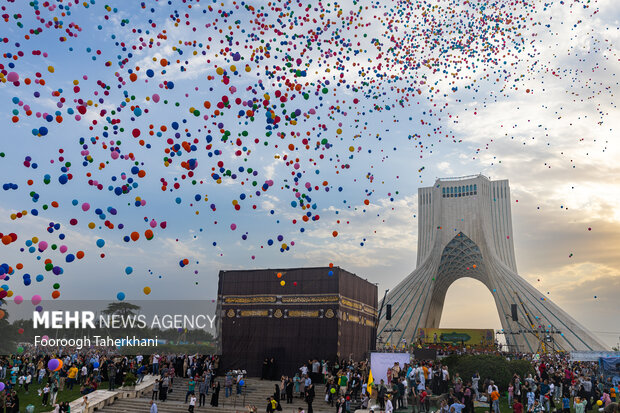 برپایی جشن غدیر در بیش از 40 نقطه از محلات منطقه 11 تهران