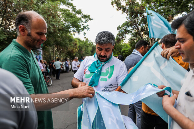 دیدار پزشکیان با مردم آذربایجان
