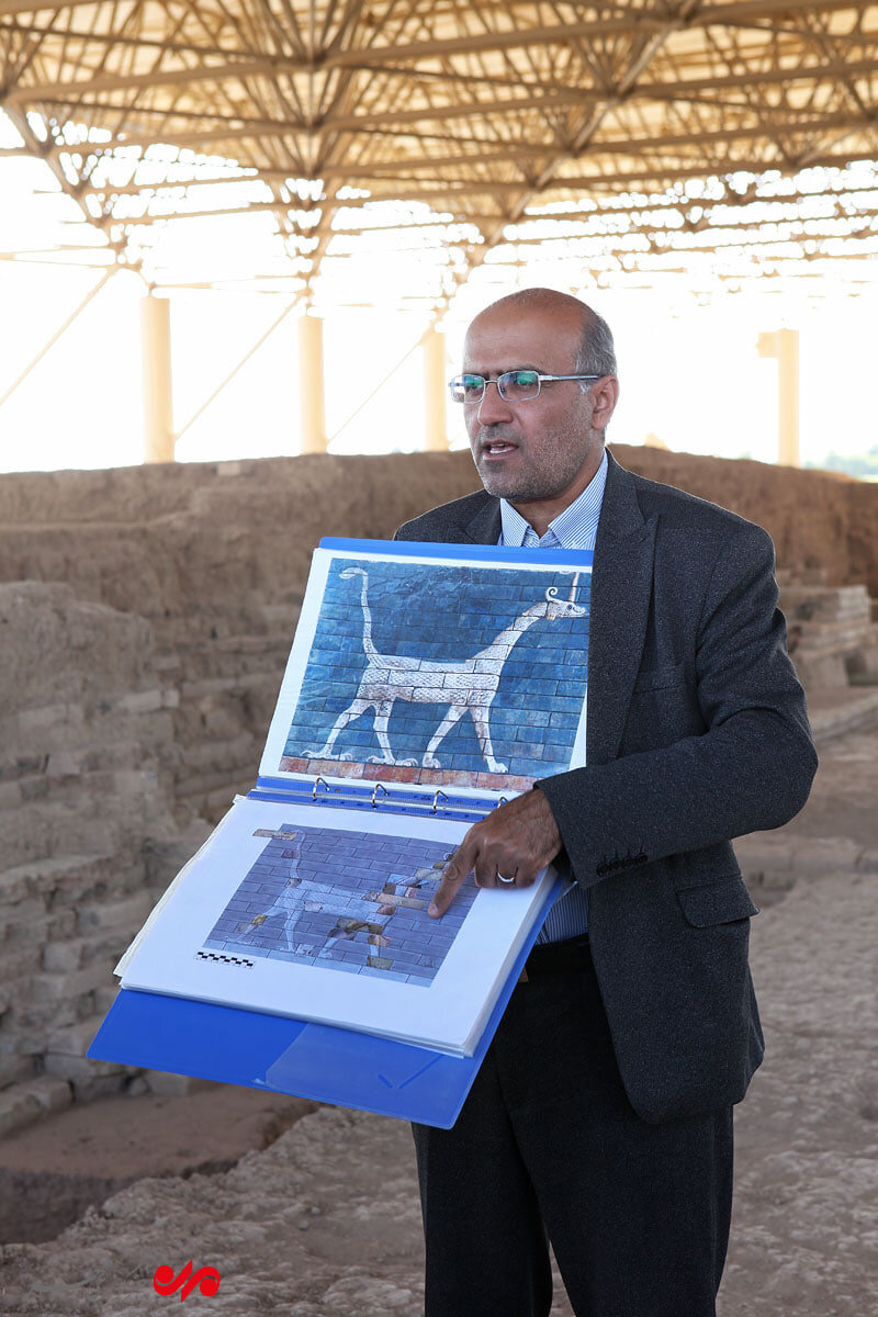 هبه زمین اطراف دروازه کوروش/ حفاظت یگان از تل آجری