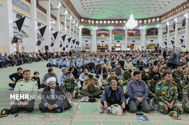 Ceremony in Tabriz to commemorate Martyrs of Service
