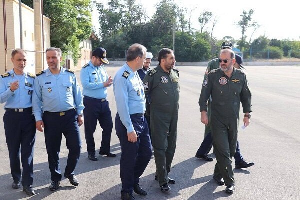 بازدید جانشین فرمانده نیروی هوایی ارتش از پایگاه شکاری شهید نوژه