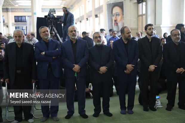 Commemorating Raeisi, his companions martyrdom in Tehran
