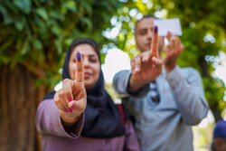 Şiraz'daki cumhurbaşkanlığı seçimlerinden kareler