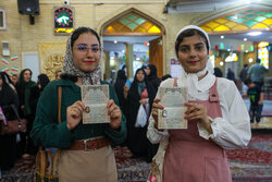 Tehran people casting votes in snap elections