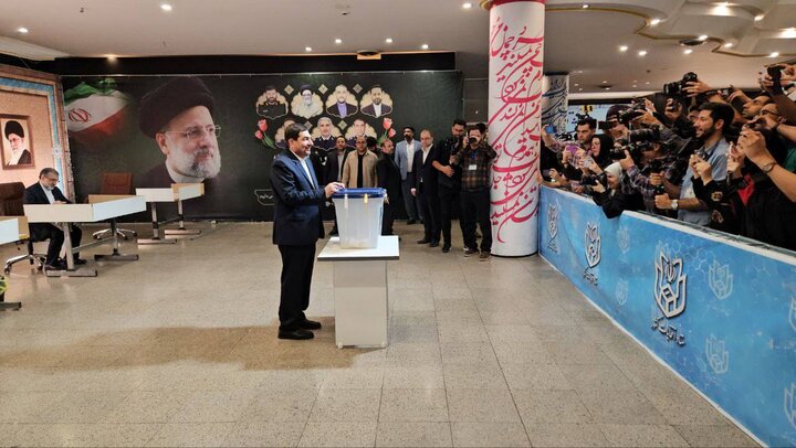 انتخابات امید بخش عمل ہے،ایرانی قائم مقام صدر