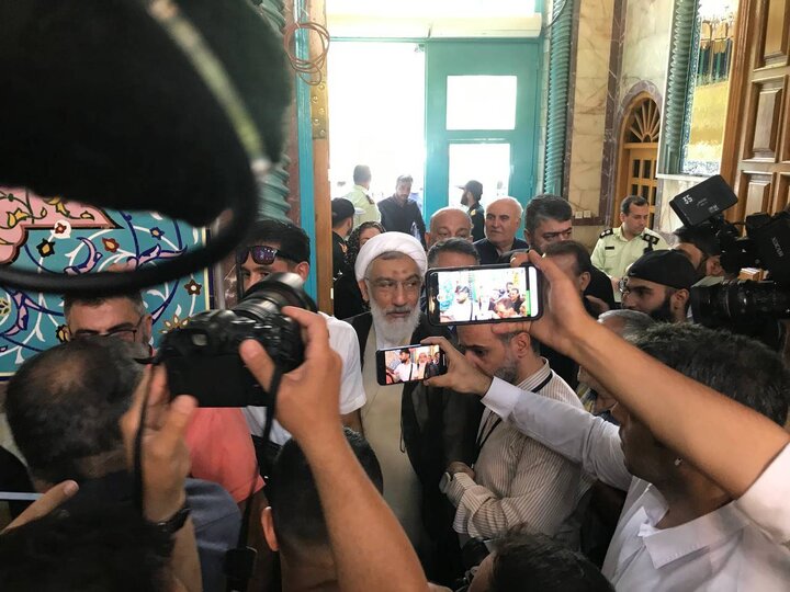پورمحمدی در حسینیه ارشاد رای داد