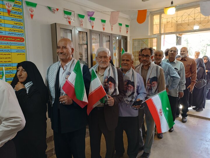 حضور با شکوه مردم قزوین در انتخابات ریاست جمهوری