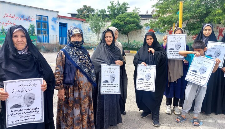 حضور مردم پای صندوق رای نشان ارادت به شهید جمهور