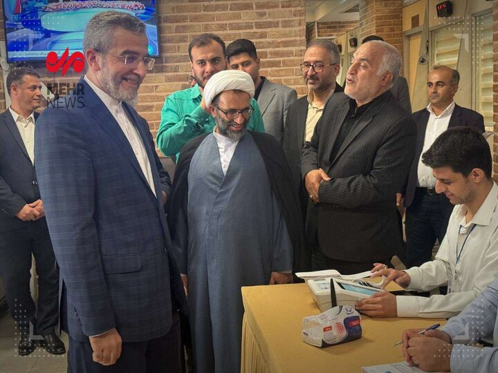 VIDEO:  Iran's Acting FM casts his vote