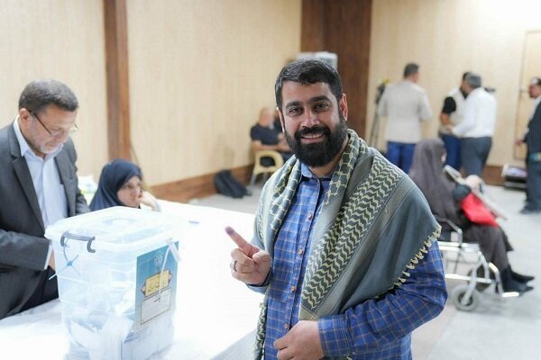انتخابات ریاست جمهوری در نجف اشرف در حال برگزاری است