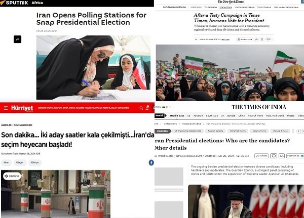 عالمی ذرائع ابلاغ میں ایرانی صدارتی انتخابات کی بازگشت، خصوصی تبصرے