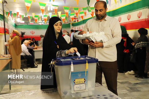 ساعات پایانی رای گیری انتخابات 1403 در گرگان