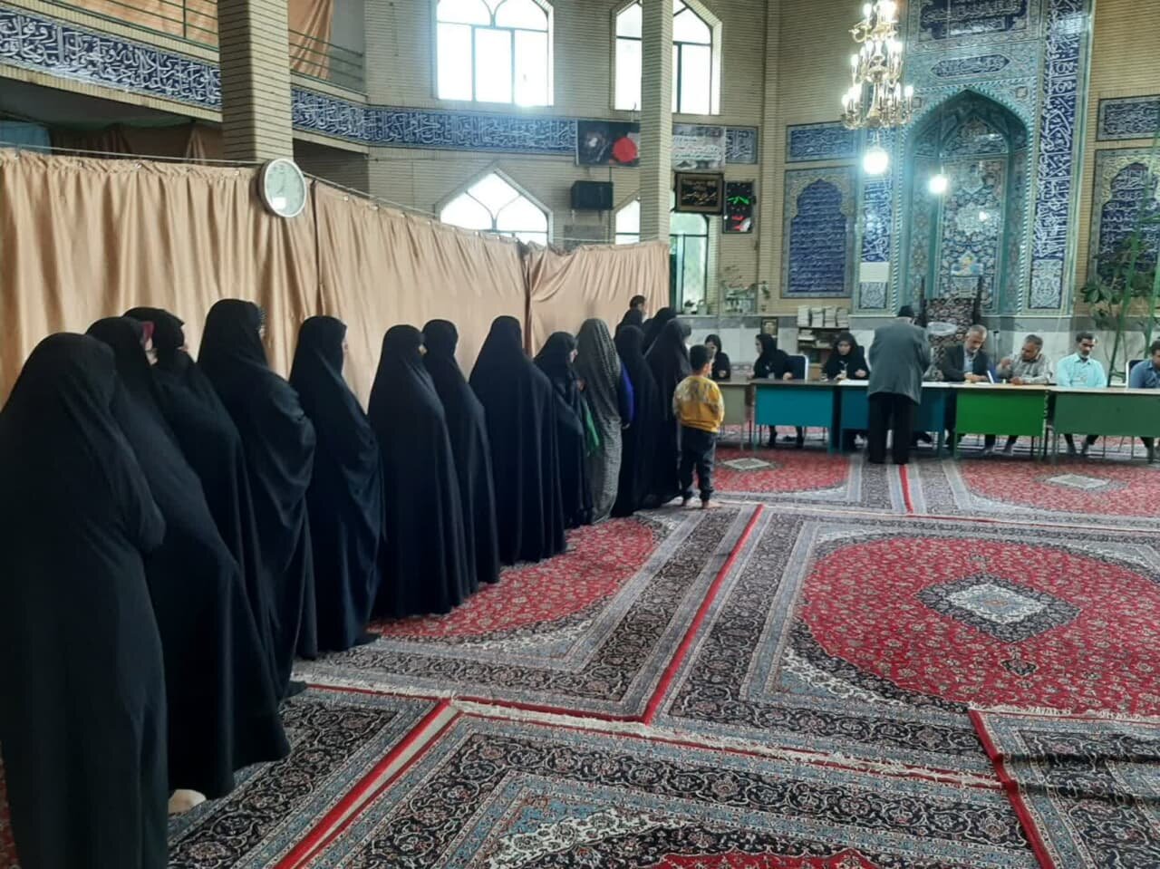 مشارکت گسترده مردم همدان در رای گیری انتخابات ریاست جمهوری