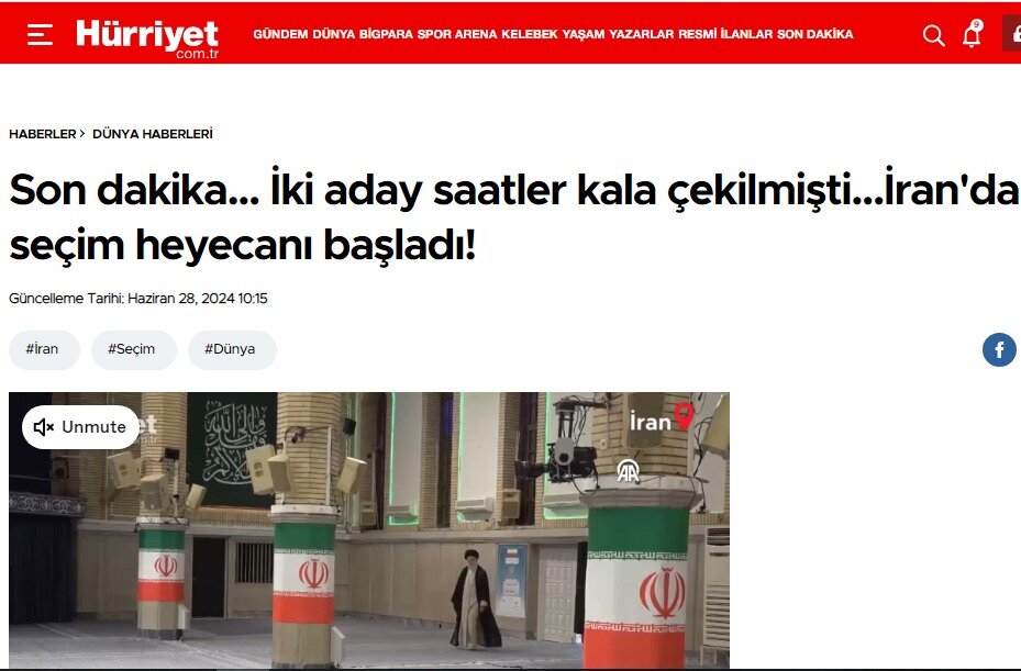 İran'daki seçimler Türk medyasına nasıl yansıdı?