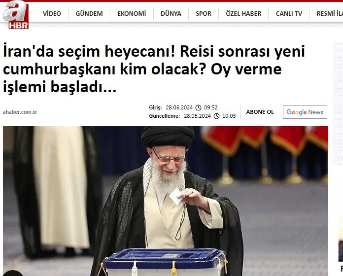 İran'daki seçimler Türk medyasına nasıl yansıdı?